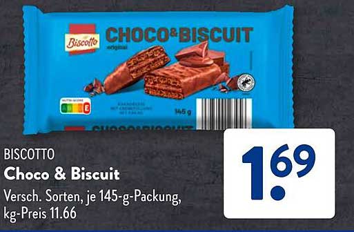 Biscotto Choco & Biscuit 145 g