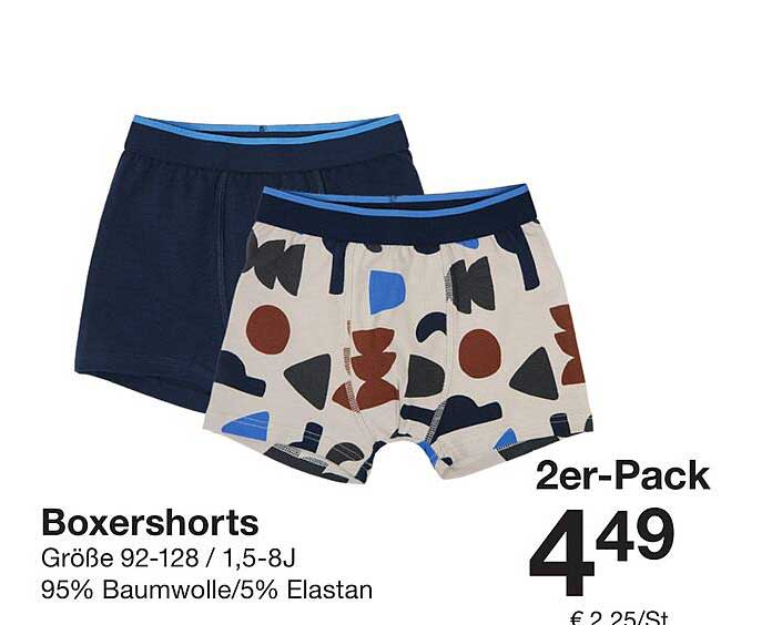 Boxershorts 2er-Pack