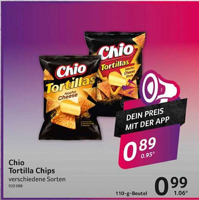 Chio Tortilla Chips - verschiedene Sorten