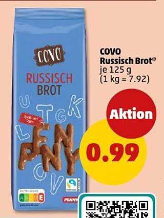 COVO Russisch Brot 125 g zum Sonderpreis