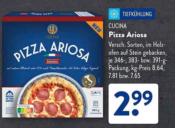 CUCINA Pizza Ariosa