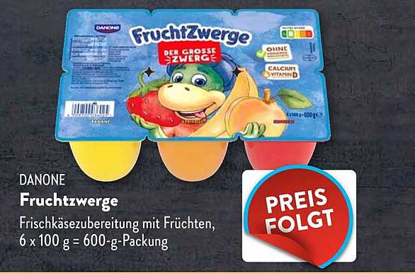 DANONE FruchtZwerge, 600 g Packung