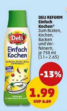 DELI REFORM Einfach Kochen 750 ml