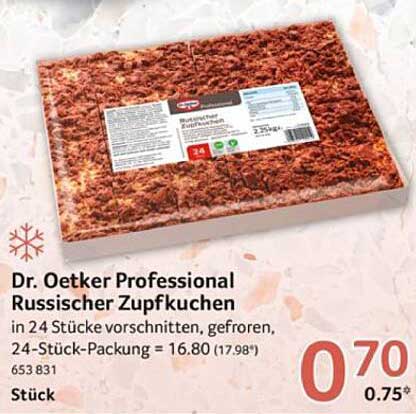 Dr. Oetker Professional Russischer Zupfkuchen