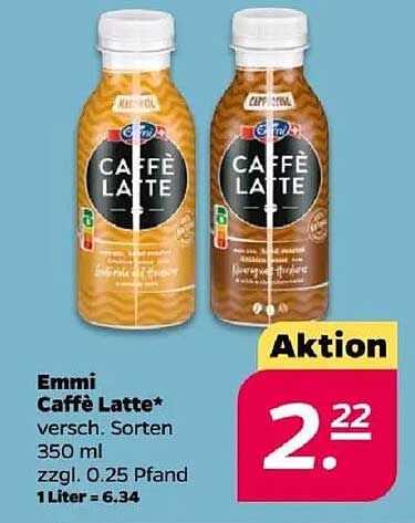 Emmi Caffè Latte – Verschiedene Sorten 350 ml