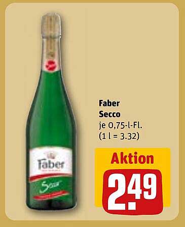 Faber Secco 0,75 l Flasche