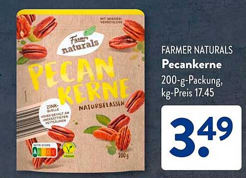 Farmer Naturals Pecankerne 200 g