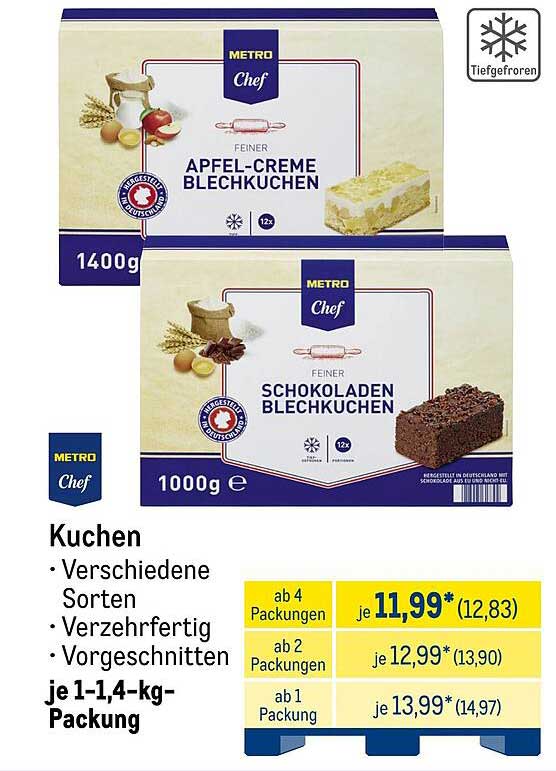 Feiner Apfel-Creme und Schokoladen Blechkuchen