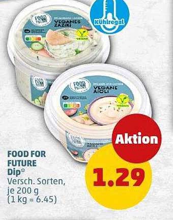 FOOD FOR FUTURE Dip* Versch. Sorten, je 200 g