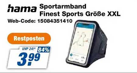 hama Sportarmband Finest Sports Größe XXL