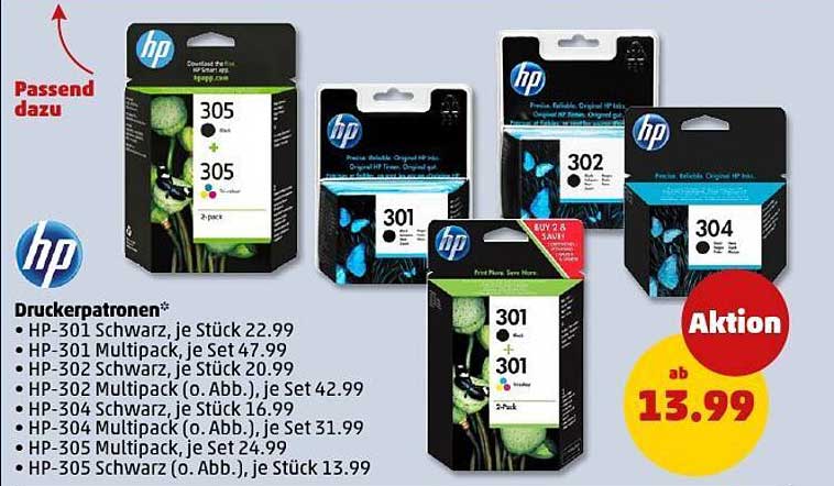 HP 305 Druckerpatronen im Angebot