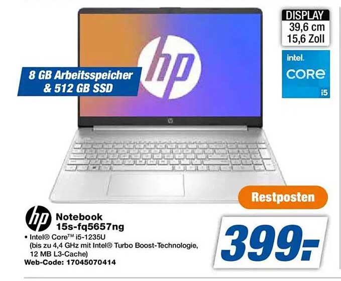 HP Notebook 15s-fq5657ng