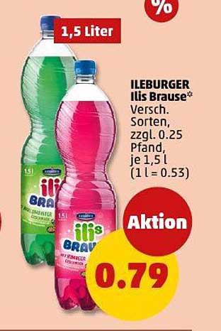 ILEBURGER Ilis Brause - Erfrischender Genuss für kleines Geld