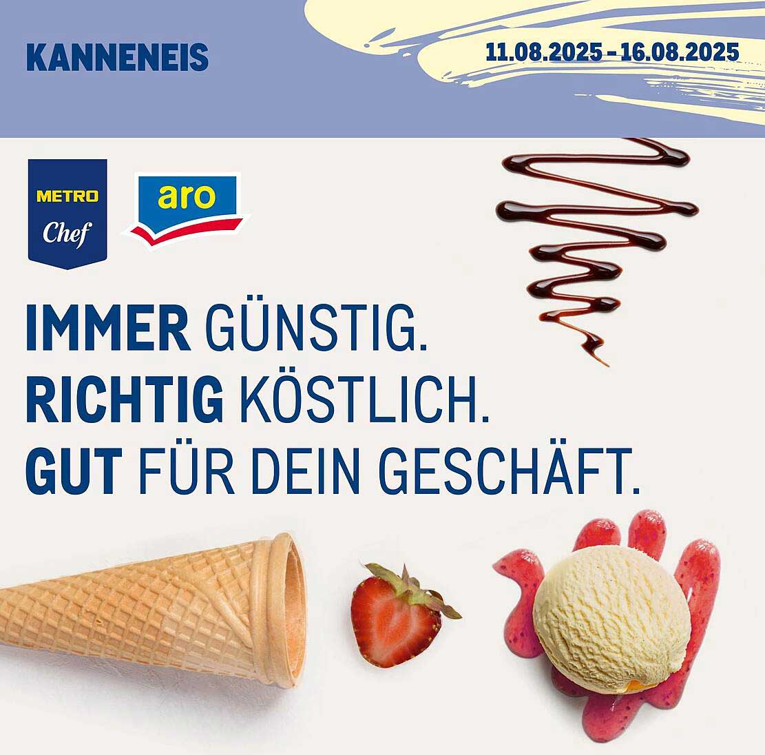 Kanneis von METRO Chef - Immer günstig und köstlich!