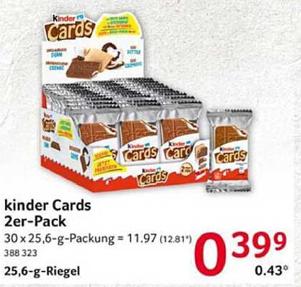 kinder Cards 2er-Pack