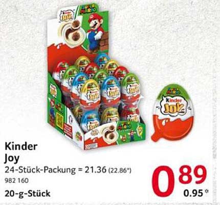 Kinder Joy 24-Stück-Packung
