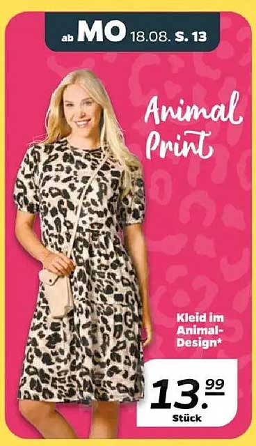 Kleid im Animal-Design