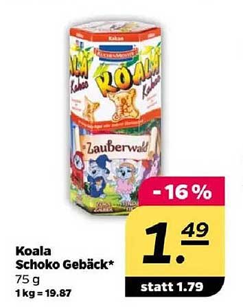 Koala Schoko Gebäck 75 g – Der süße Genuss