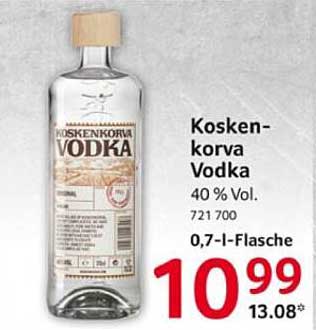 Koskenkorva Vodka 0,7 l - 40 % Vol.