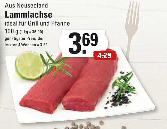 Lammlachse aus Neuseeland - ideal für Grill und Pfanne
