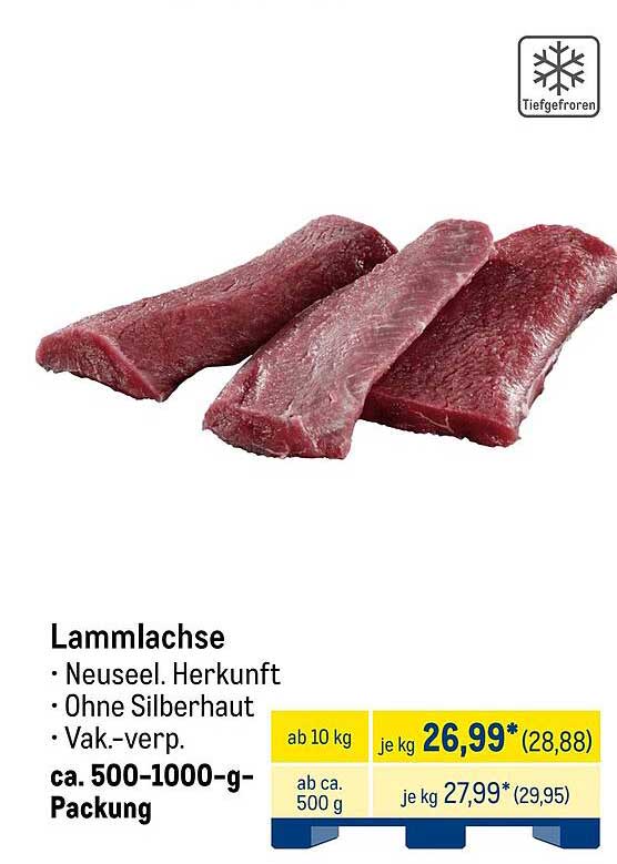 Lammlachse - Neuseeländische Qualität für den Gaumen