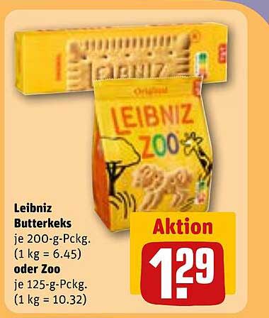 Leibniz Butterkeks oder Zoo - nur 1,29 €