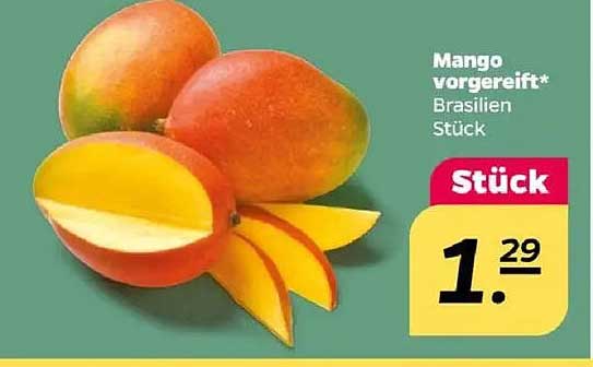Mango vorgerreift* Brasilien Stück
