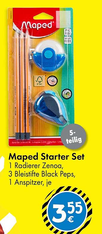 Maped Starter Set – 5-teilig
