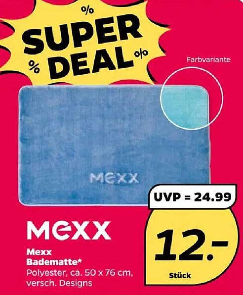 Mexx Badematte – Super Deal