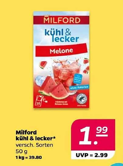 Milford kühl & lecker Melone 50 g
