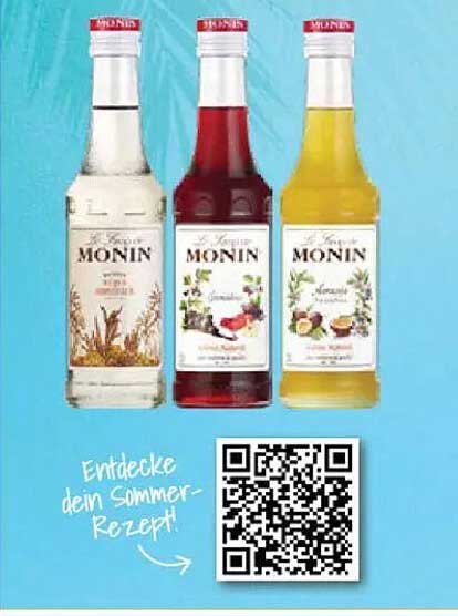 MONIN Sirup - Deine Sommerlieblinge!