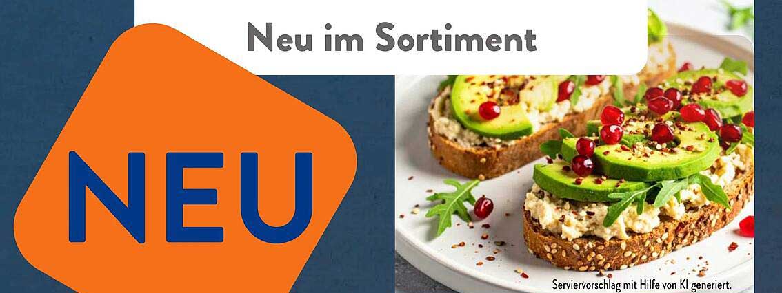 Neu im Sortiment: Frische Avocado-Brote