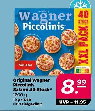 Original Wagner Piccolinis Salami 40 Stück*