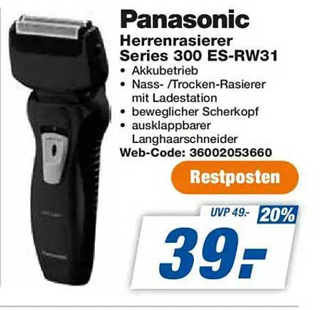 Panasonic Herrenrasierer Series 300 ES-RW31