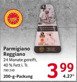 Parmigiano Reggiano - 24 Monate gereift, 200-g-Packung