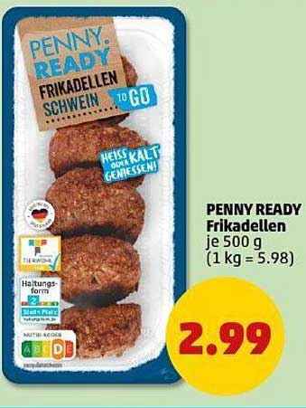 PENNY READY Frikadellen Schwein 500 g