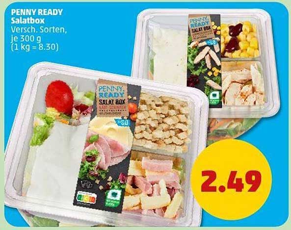 PENNY READY Salatbox, 300 g, verschiedenen Sorten