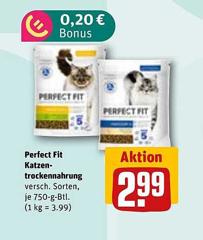 Perfect Fit Katzen-Trockenfutter - Verschiedene Sorten 750 g