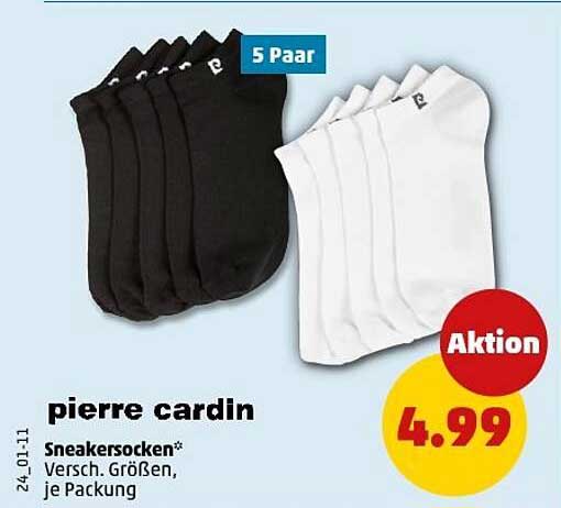 pierre cardin Sneaker Socken 5 Paar