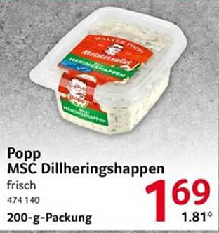 Popp MSC Dillheringshappen 200-g-Packung