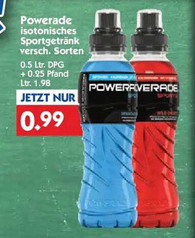 Powerade isotonisches Sportgetränk versch. Sorten