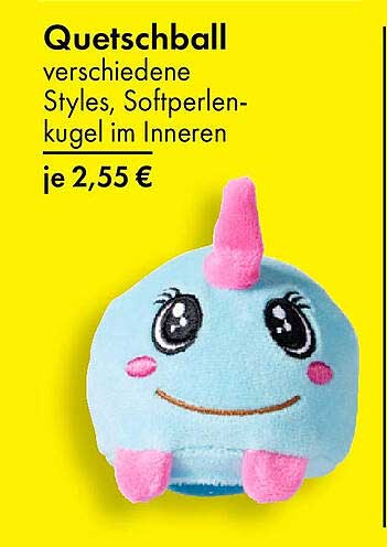 Quetschball verschiedene Styles, Softperlenkugel im Inneren