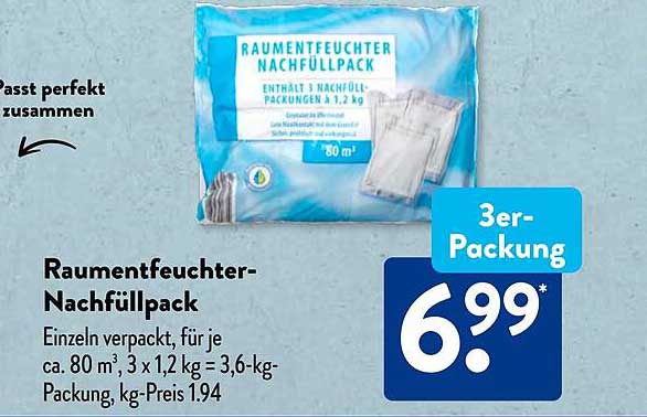 Raumentfeuchter-Nachfüllpack