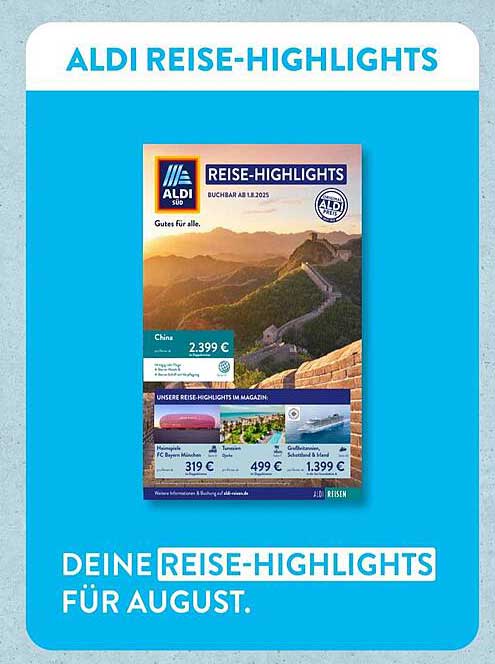 Reise-Highlights für August - China