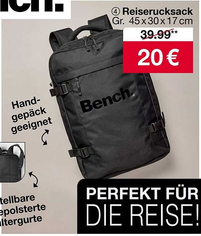 Reiserucksack von Bench