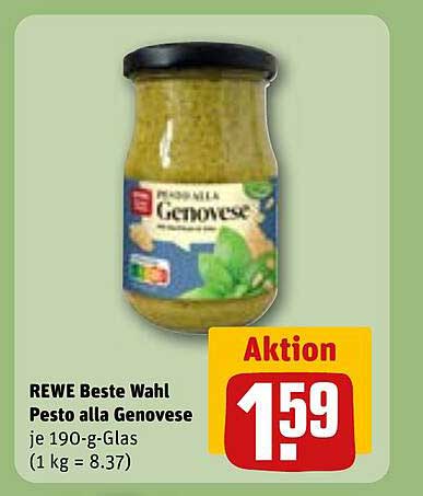REWE Beste Wahl Pesto alla Genovese
