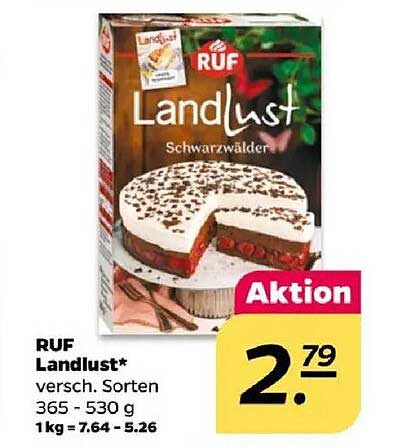 RUF Landlust Schwarzwälder - Verschiedene Sorten 365 - 530 g