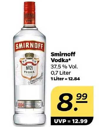 Smirnoff Vodka 0,7 Liter