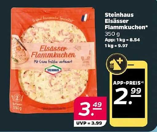 Steinhaus Elsässer Flammkuchen 350 g