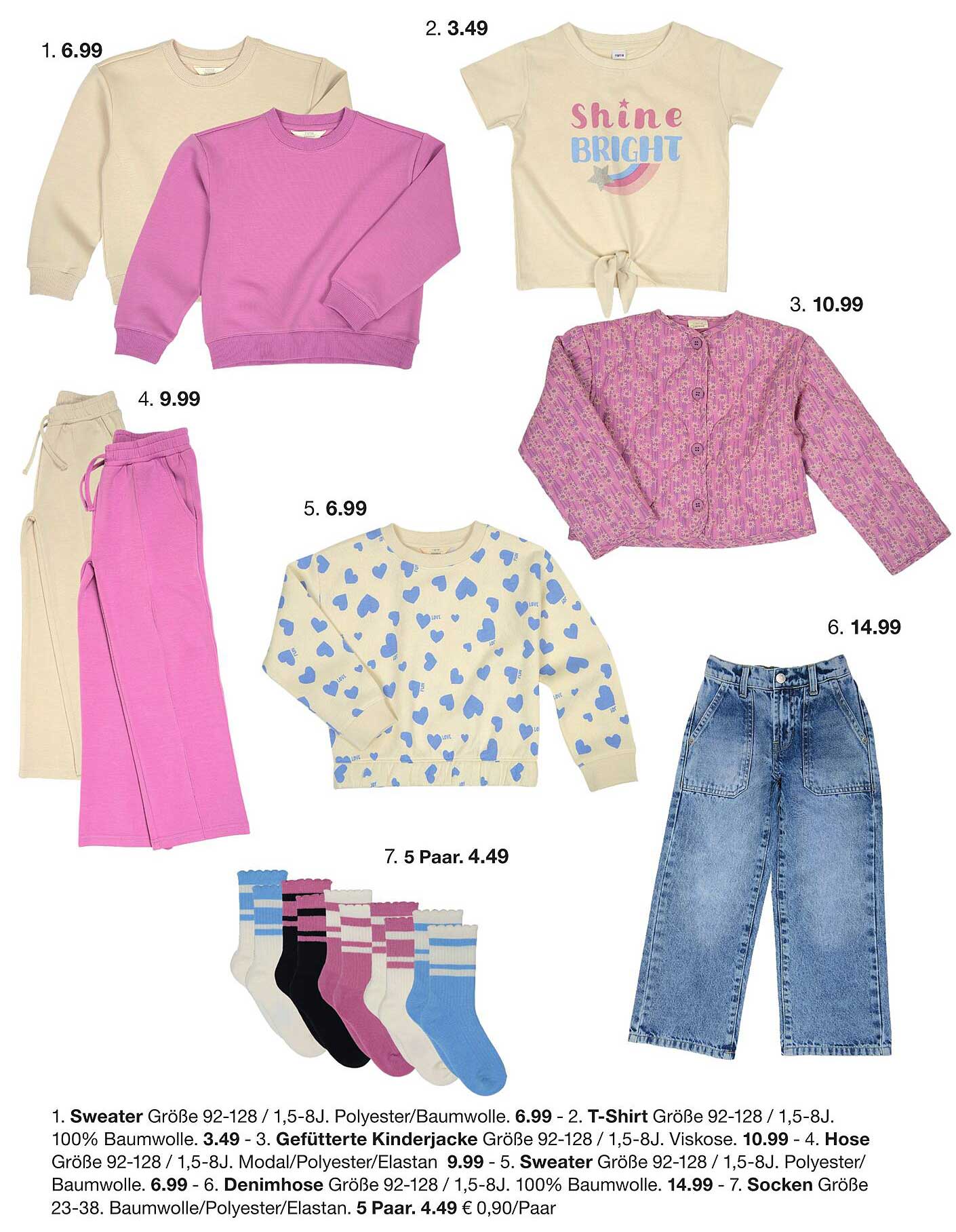 Süße Kinderbekleidung von Zeeman – Unsere Highlights für den Sommer